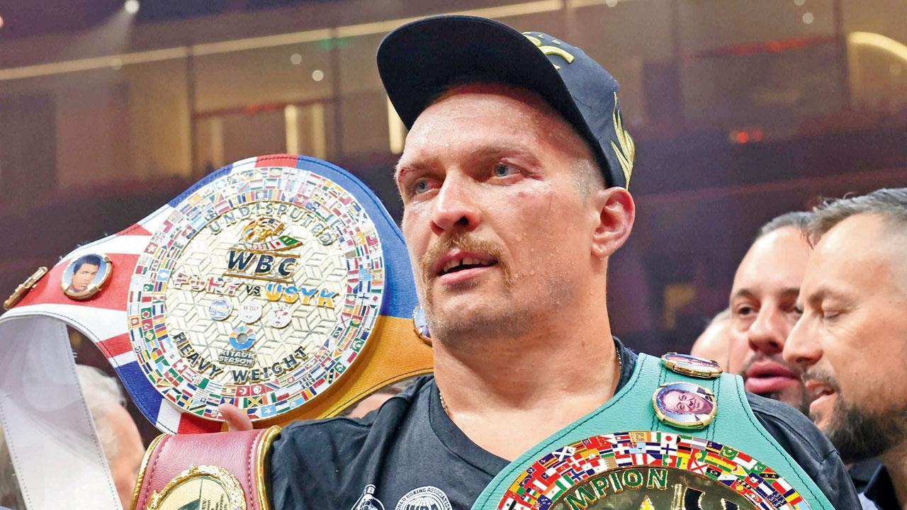 Usyk beats Fury to become world heavyweight boxing champion