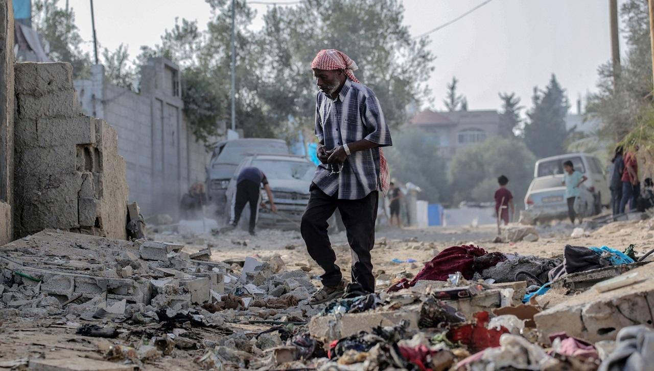 Pentagon press secretary Maj. Gen. Pat Ryder told reporters in Washington that for the past few days, forward movement of aid from the pier was paused but it resumed Tuesday. There was no confirmation from the UN