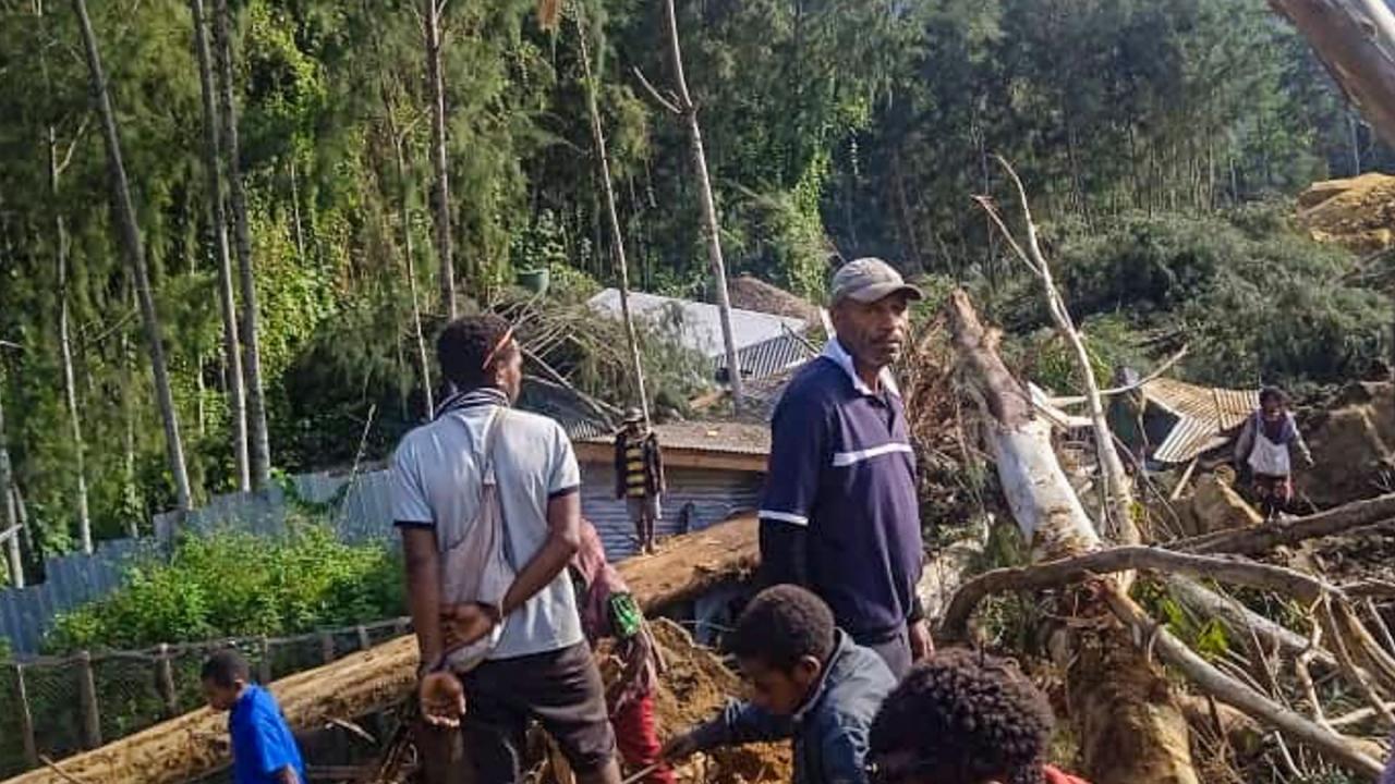 The landslide hit Kaokalam village in Enga province, about 600 kilometers (370 miles) northwest of the capital, Port Moresby, at roughly 3 am, Australian Broadcasting Corporation (ABC) reported