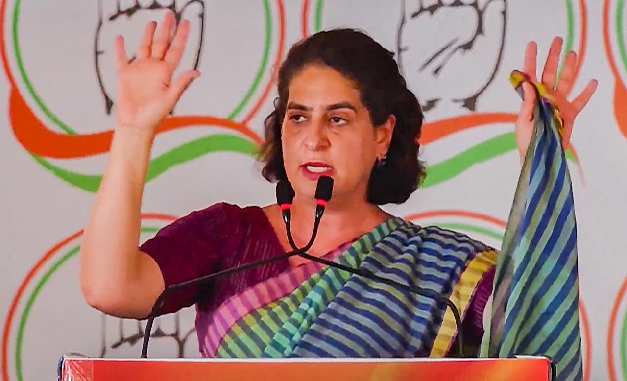Targeting Prime Minister Narendra Modi, she asked the crowd: 