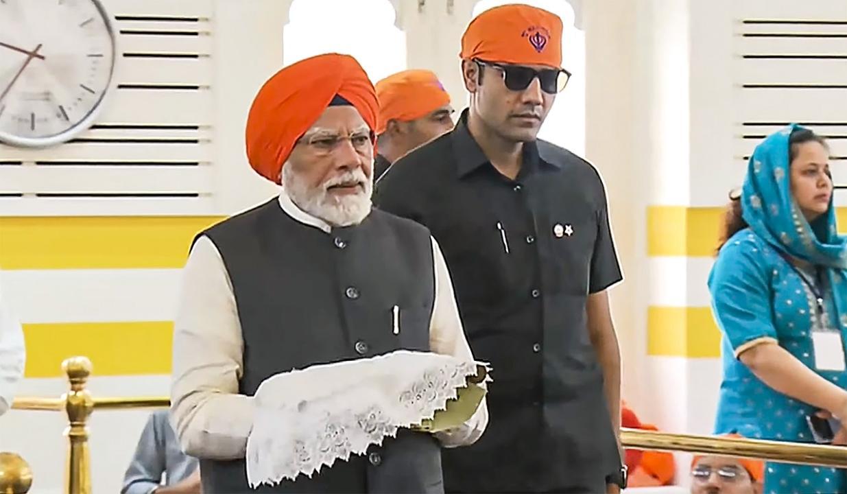 In Photos: PM Modi visits Takhat Sri Harimandir Ji Patna Sahib