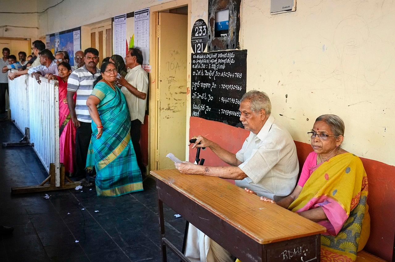 Polling for all 175 seats of the State Legislative Assembly of Andhra Pradesh and 28 seats of the State Legislative Assembly of Odisha also started simultaneously with the Lok Sabha polls