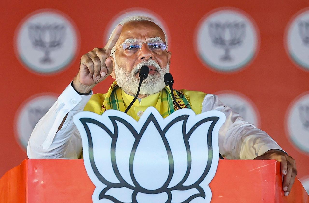 PM Modi launched the blistering attack at rallies in Mahrajganj and Purvi Champaran Lok Sabha constituencies in Bihar, where he also predicted a 