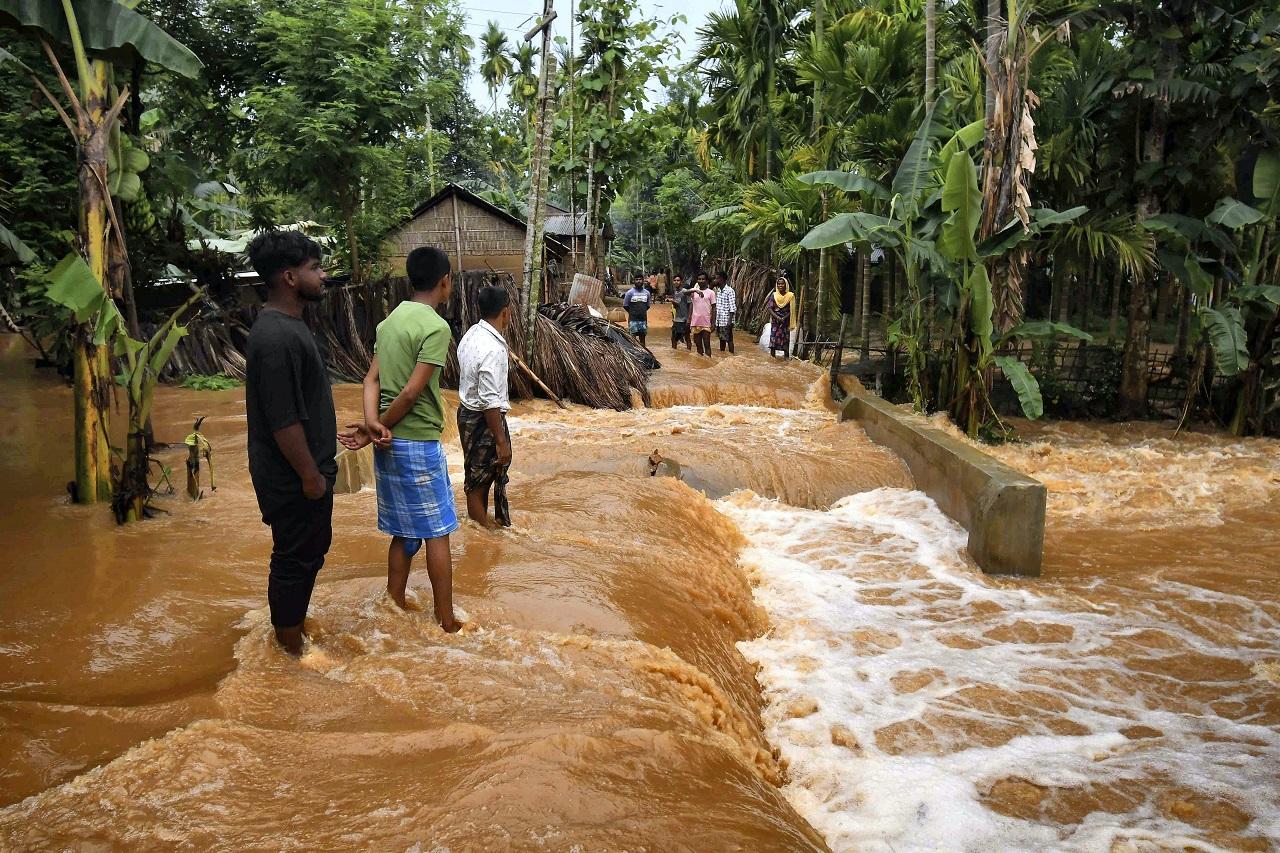 One person was killed, and two others went missing in the deluge