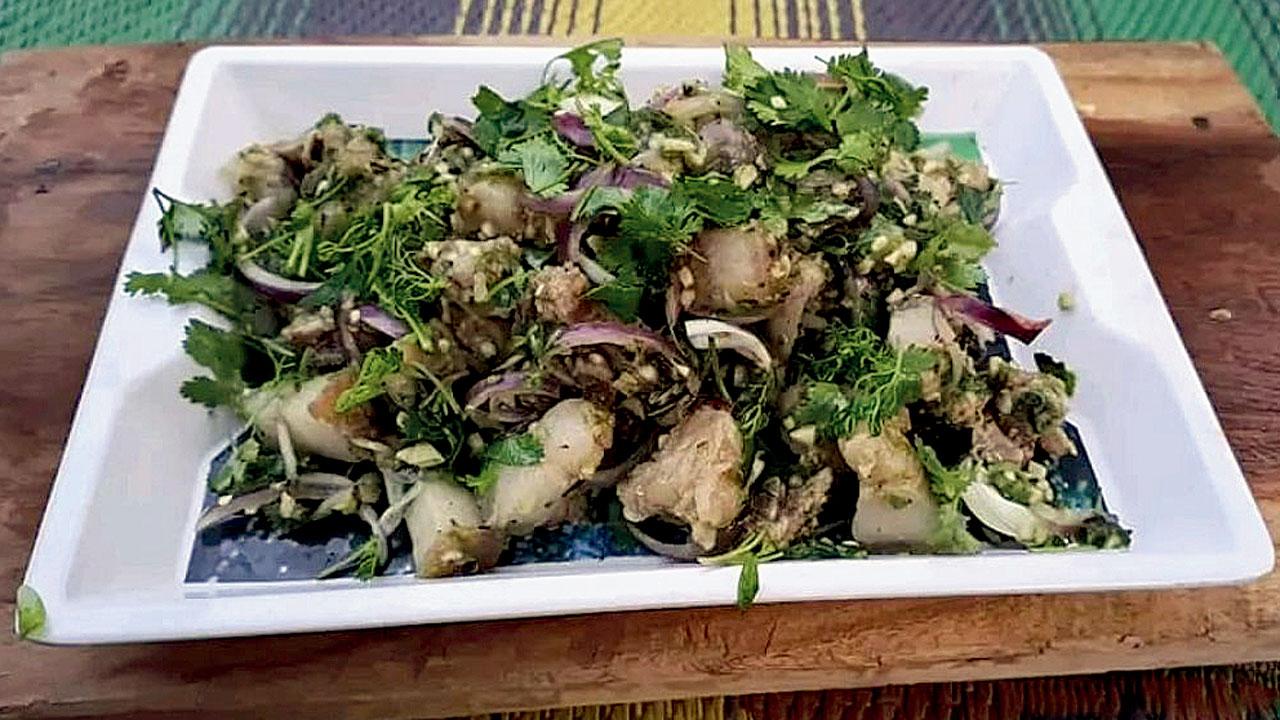 Pork salad