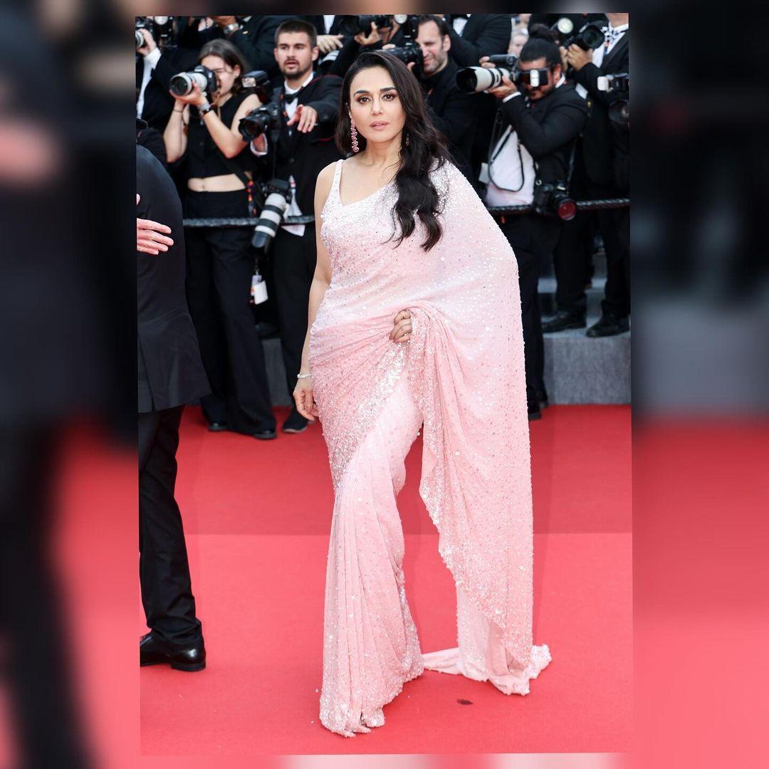 Actor Preity Zinta recently made her comeback to the Cannes Film Festival red carpet after 17 years.