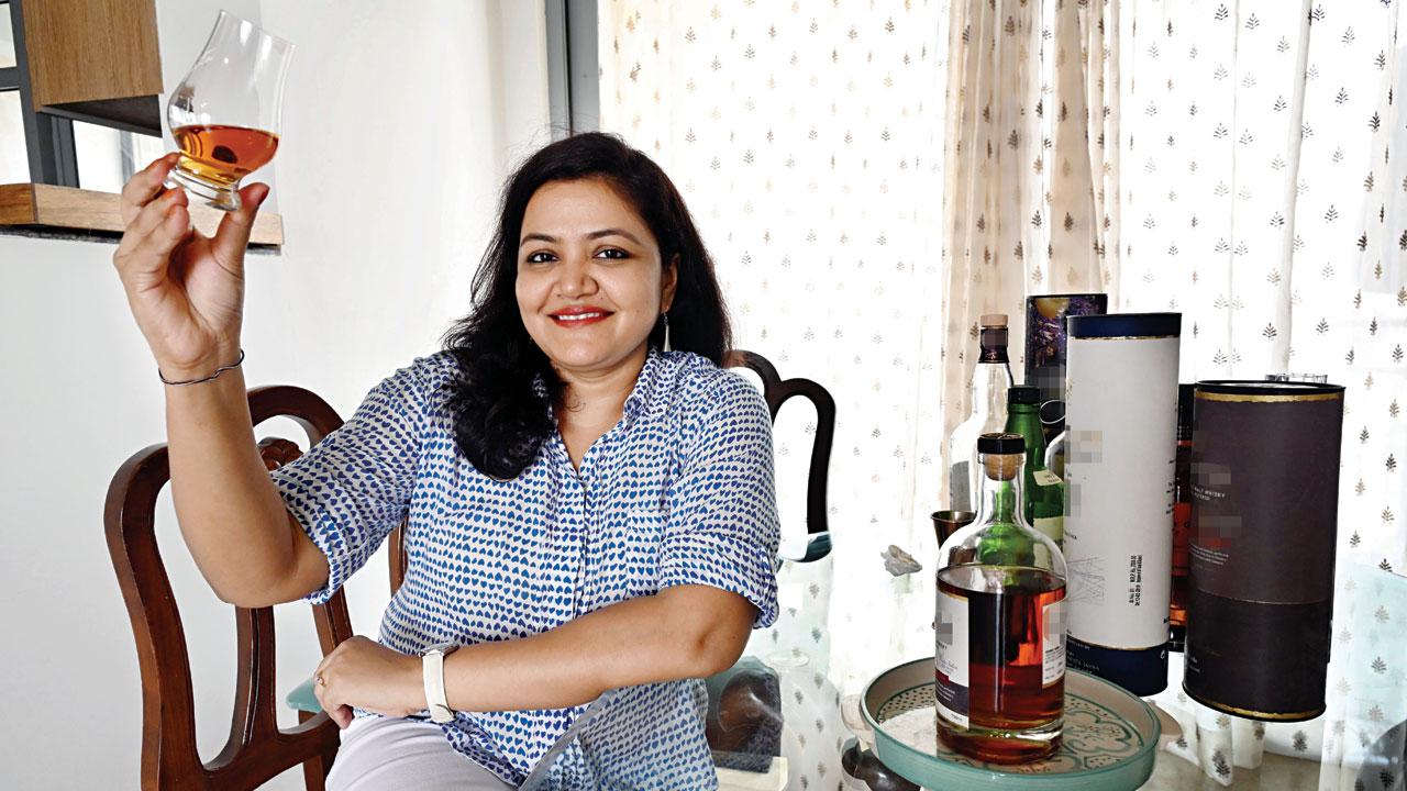 Whisky tasting is a process that must not be rushed into, says beverage consultant Rojita Tiwari. PIC/ANURAG AHIRE