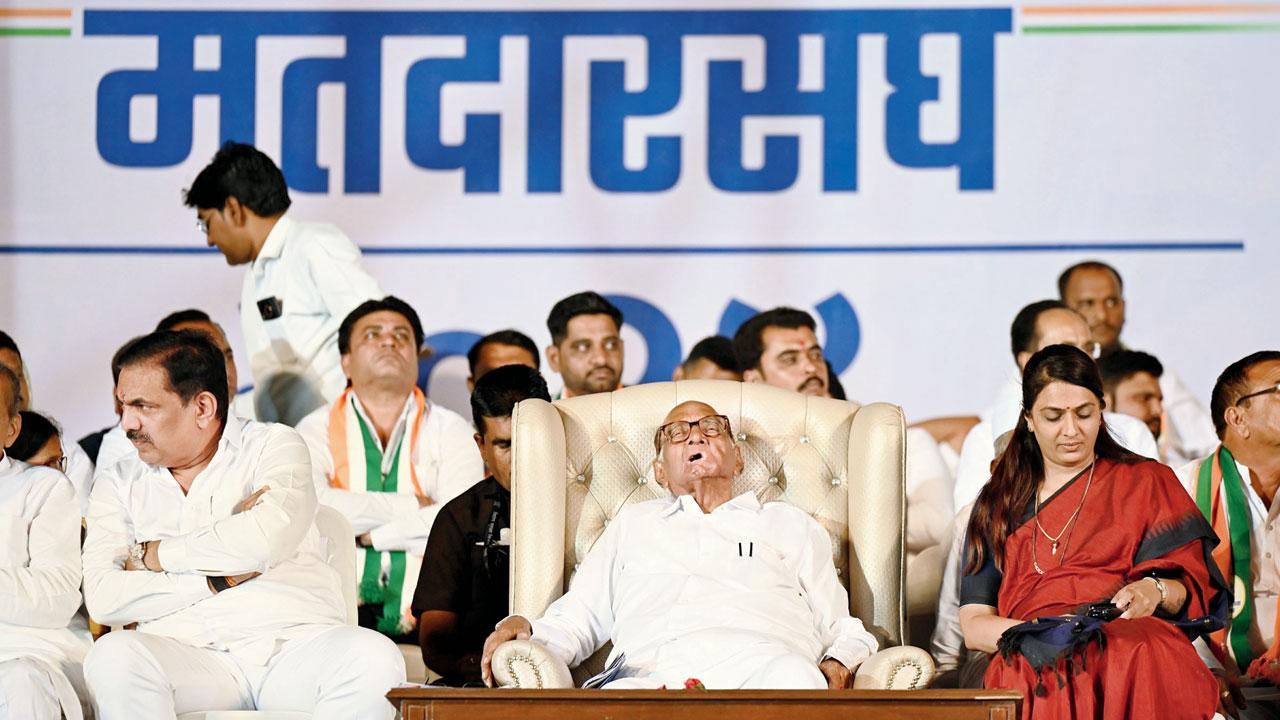 Lok Sabha Elections 2024: Sharad Pawar takes on Modi at Muktainagar