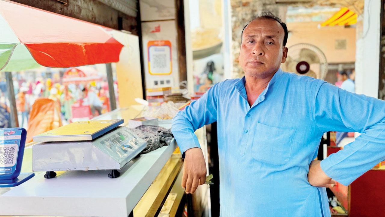 Anant Ram sweet shop owner
