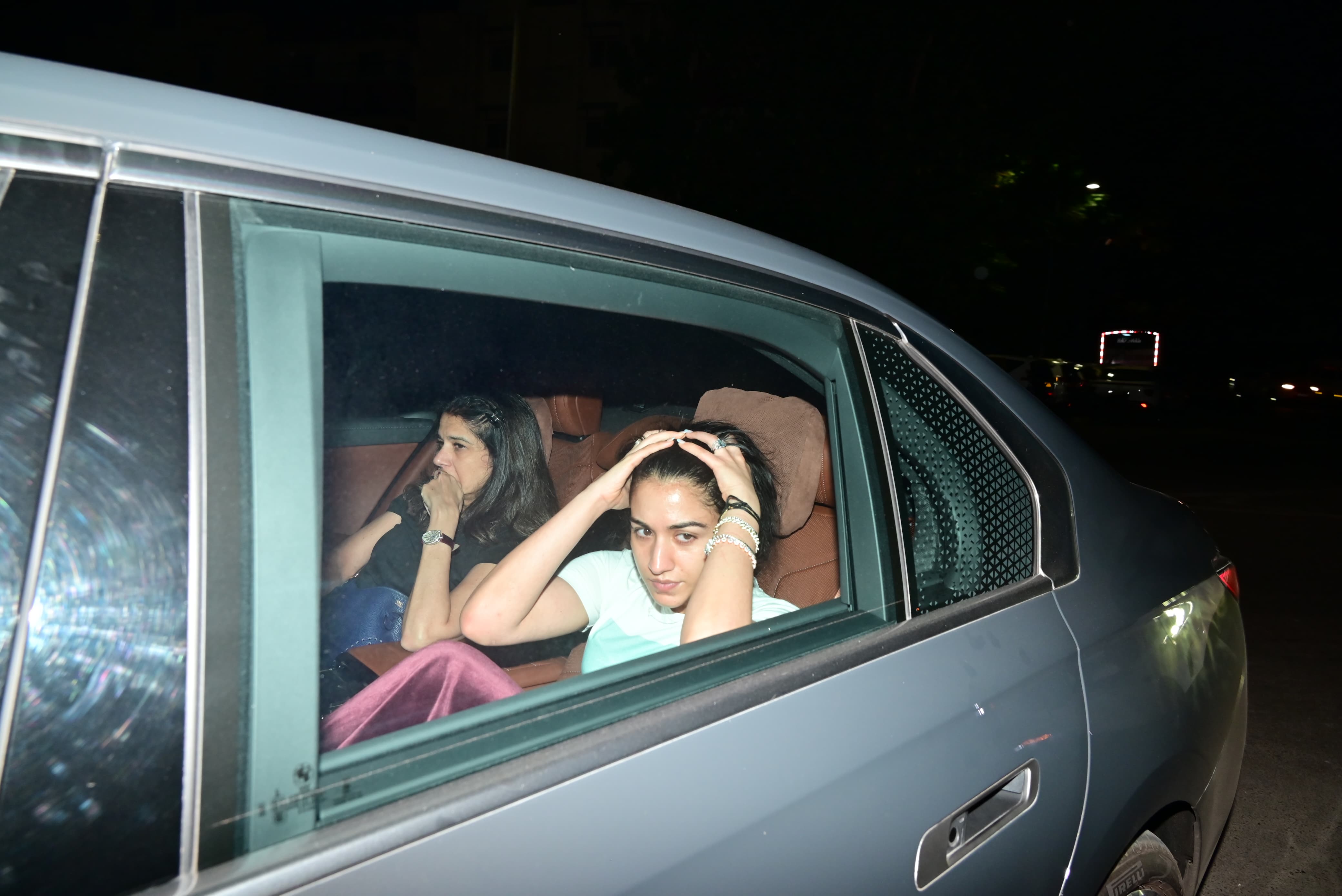 Radhika Merchant was clicked as she headed to airport