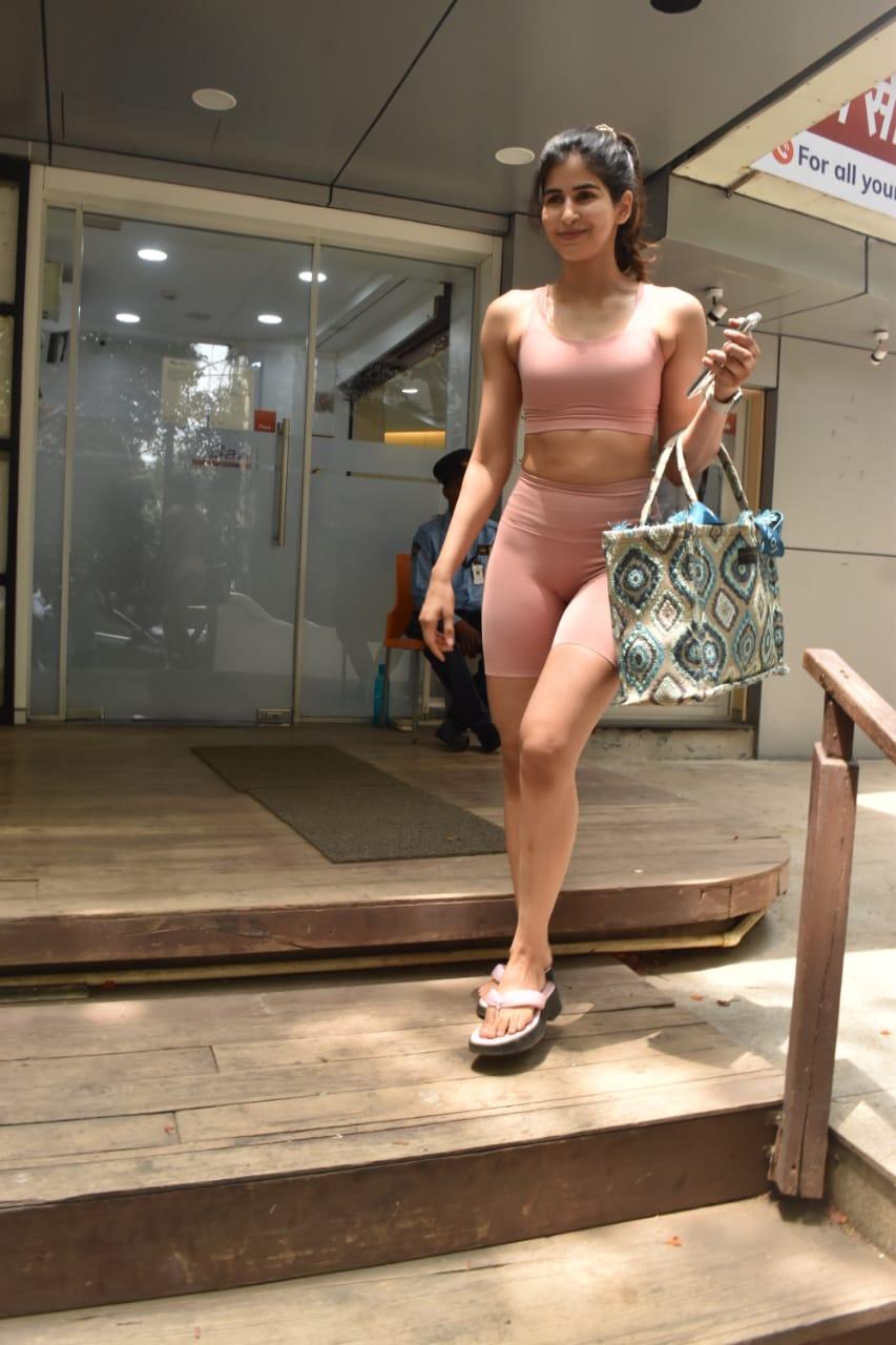 Sakshi Malik was clicked as she went out and about in the city
