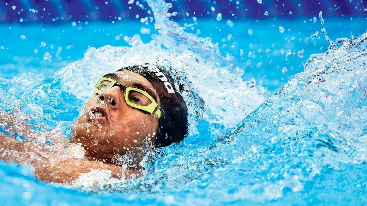 Srihari wins silver in Mare Nostrum swimming