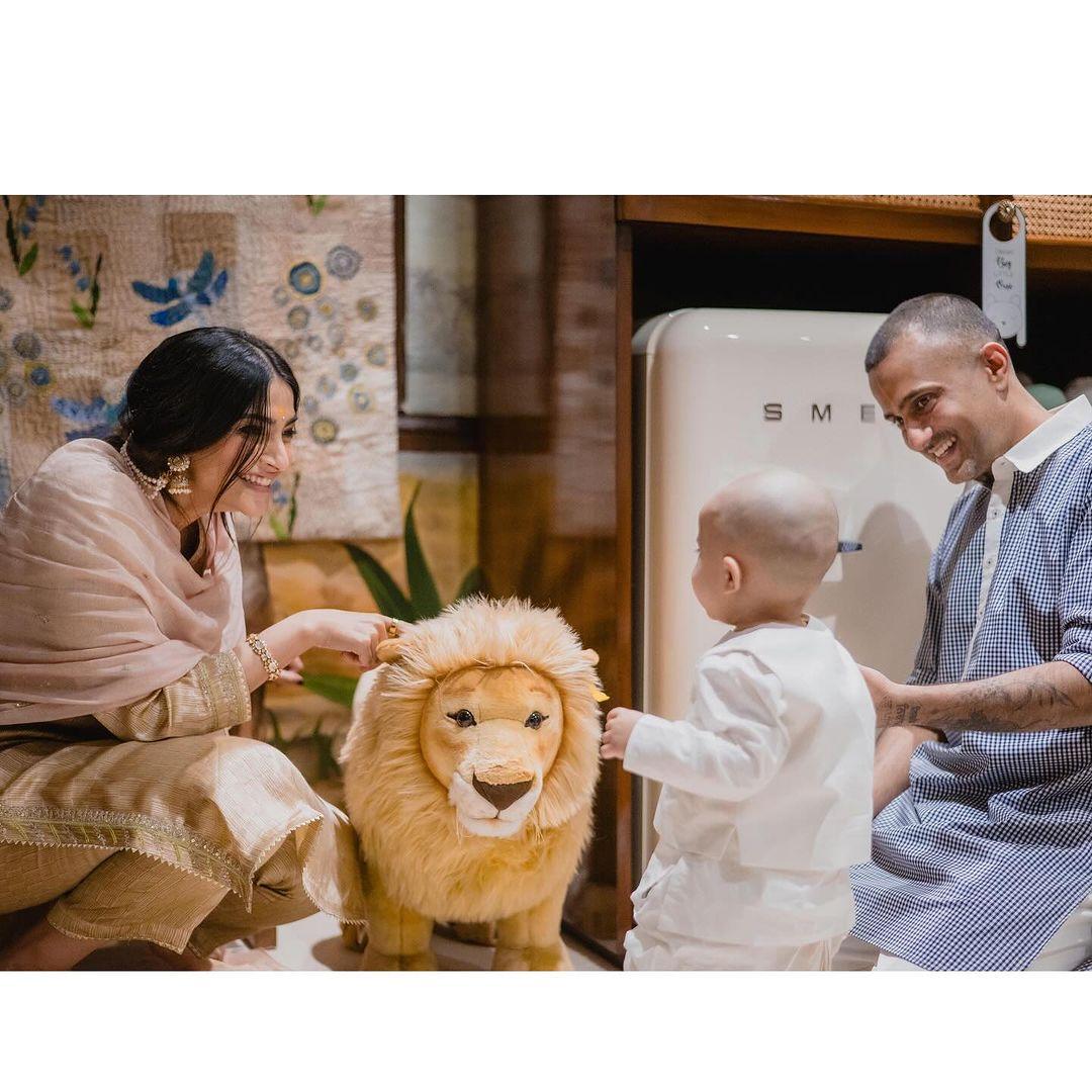 Sonam Kapoor welcomed her son Vayu in August 2022, but that didn't stop her from acing her work. Soon after delivering her son, Sonam went back to work