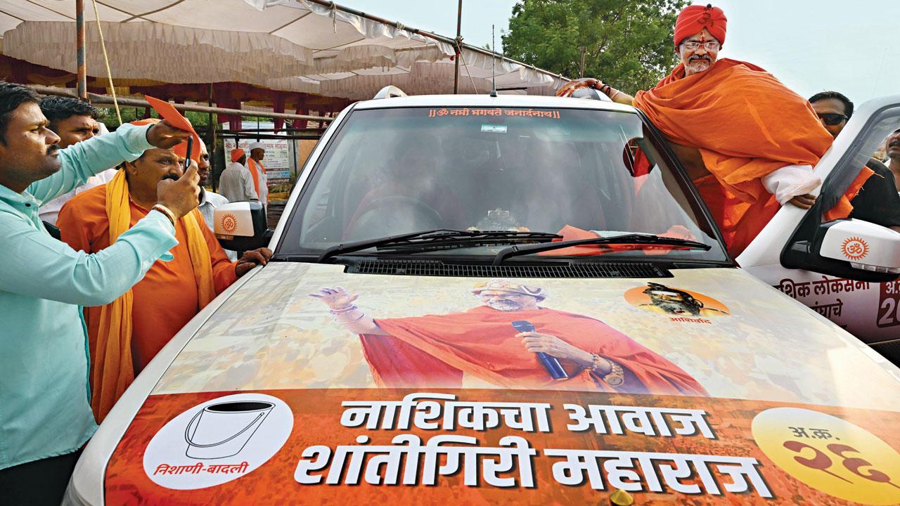 Lok Sabha Elections 2024: Meet Shantigiriji Maharaj, the swami who wants to purify politics