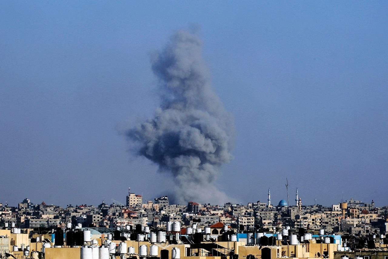 Gaza's Hamas-run Health Ministry claims the fire killed 45 Palestinians, a number that has not been independently verified