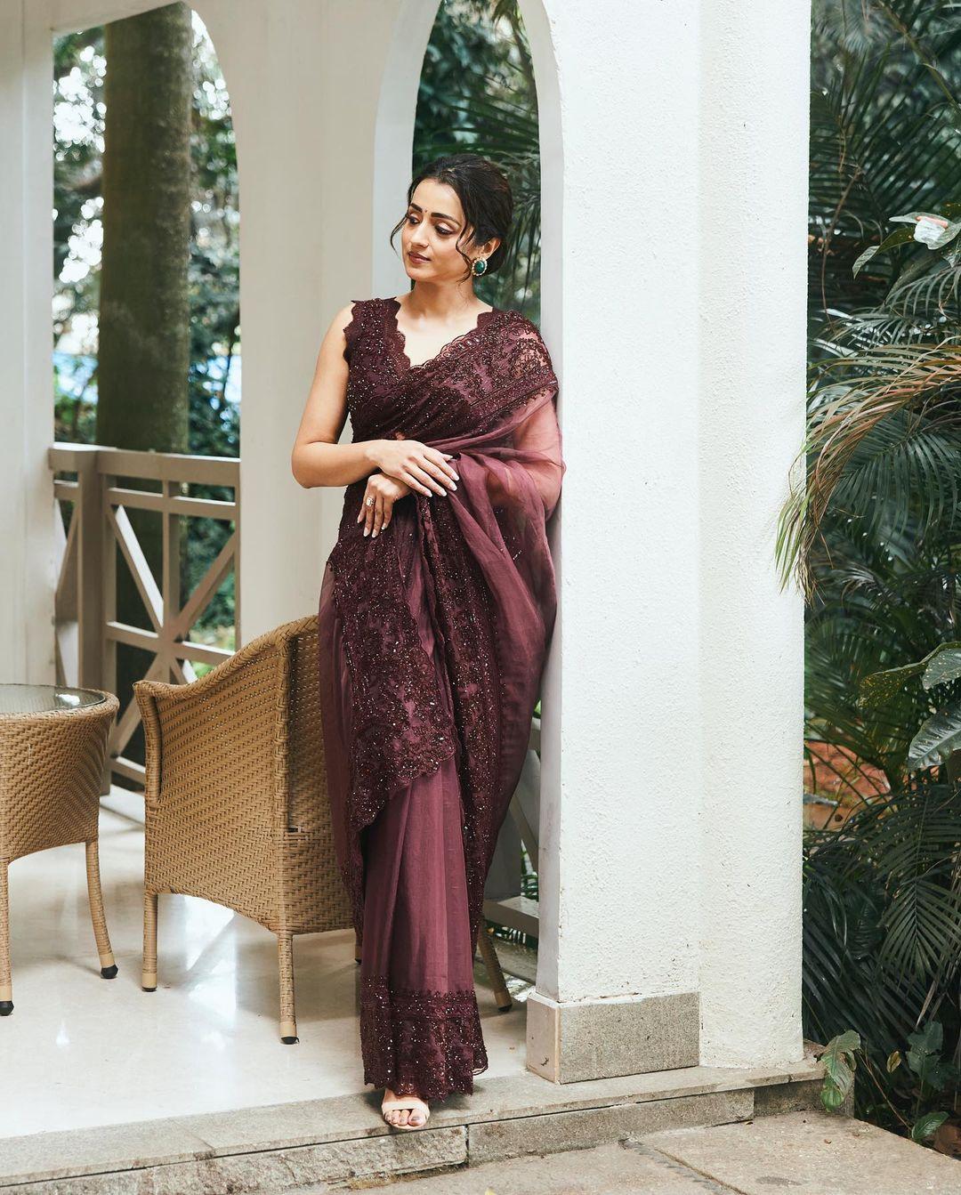 Trisha Krishnan's saree choices are just on point. Her collection gives us a range to pick our favourite based on the occasion we want to wear it for
