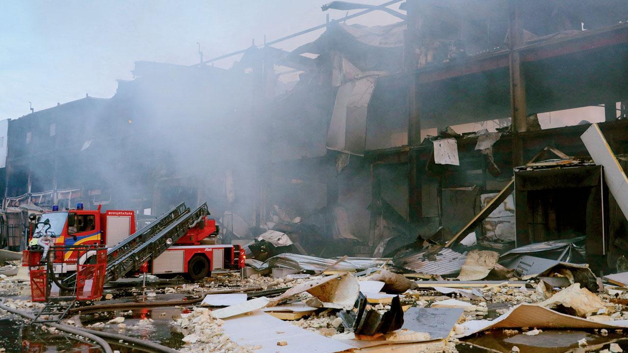 Ukraine, Russia exchange drone hits