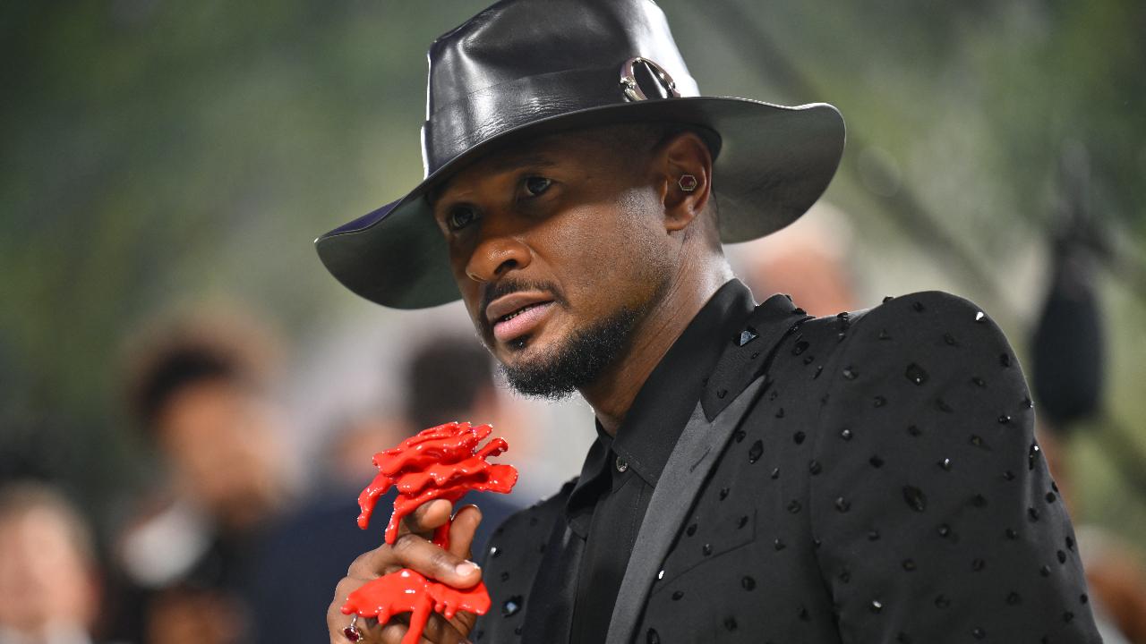 US singer Usher arrives for the 2024 Met Gala at the Metropolitan Museum of Art on May 6. The singer is easily our next favourite after Hamilton to appear on the red carpet.