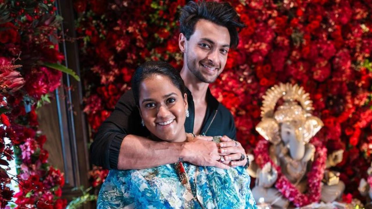 Aayush Sharma said he had a 'good laugh' over divorce rumours