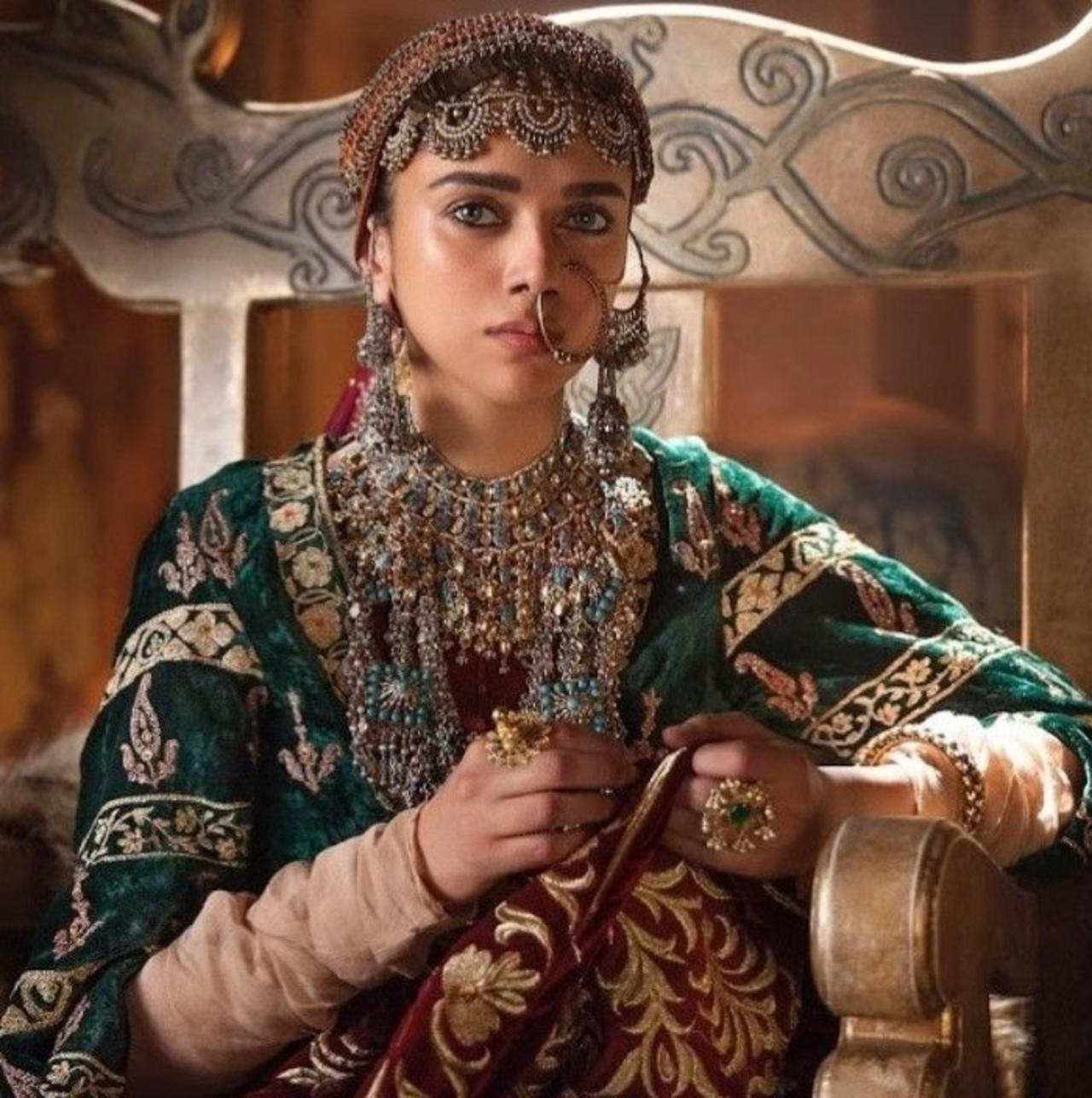 A year later, Aditi’s beauty became significant with her role as Mehrunisa in Bhansali’s ‘Padmaavat’. 