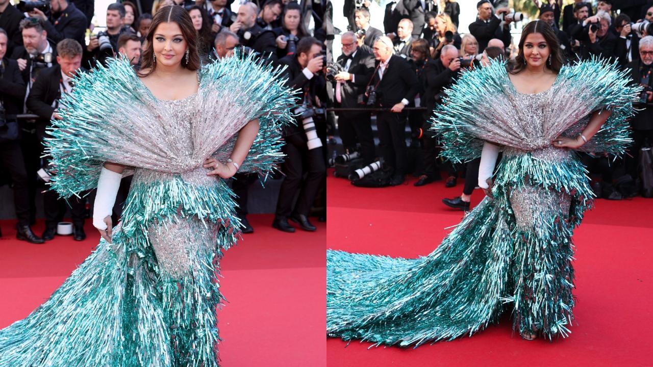 Cannes 2024: Aishwarya Rai makes second appearance in green & silver gown