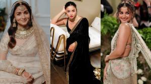 Times when Alia Bhatt slayed in a Sabyasachi saree