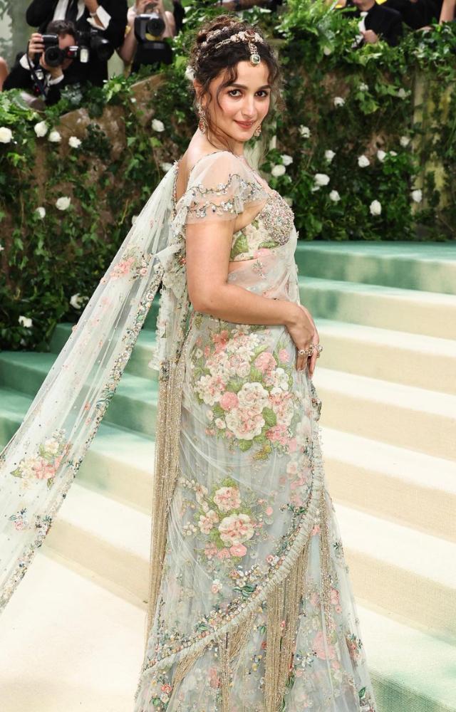 Alia Bhatt made a resplendent appearance at the Met Gala 2024 held at the Metropolitan Museum of Art in New York.
