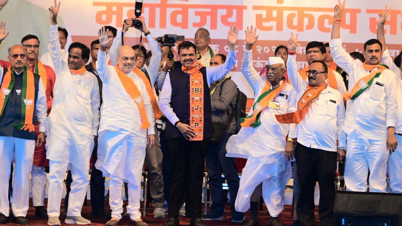 IN PHOTOS: Amit Shah says Modi's leadership crucial in responding to Pakistan