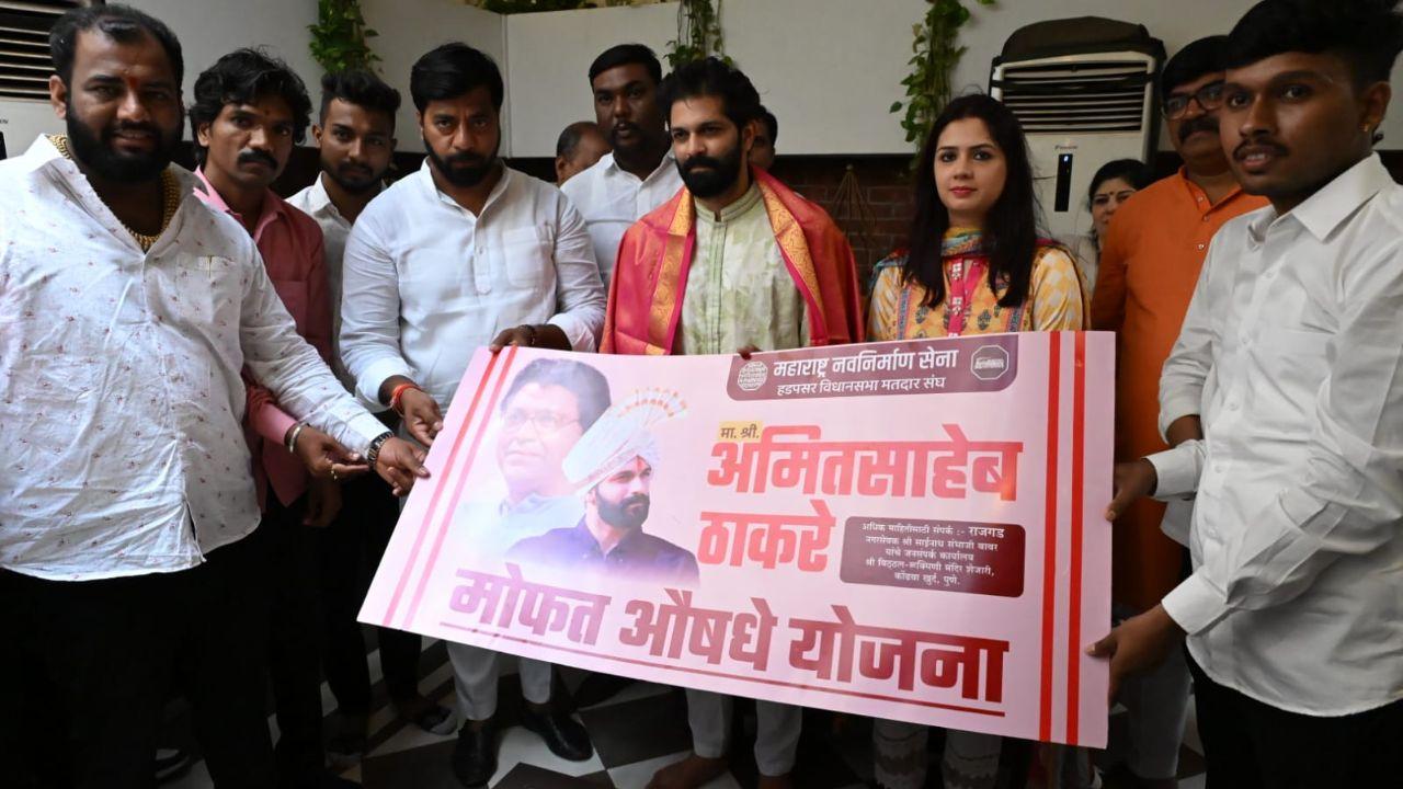 Off lately, Amit Thackeray has been spotted with his father meeting the top leaders including Union Home Minister Amit Shah indicative of his heightened involvement in active politics.