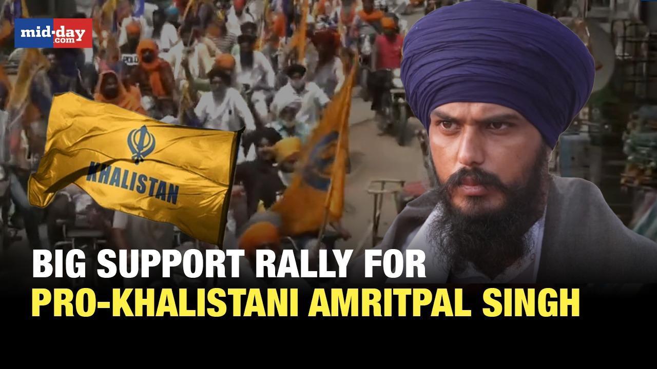 Pro-Khalistani Separatist Amritpal Singh's Mother Holds Support Rally For Him