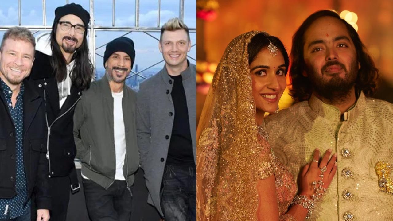 'Backstreet Boys' perform at Anant-Radhika pre-wedding cruise party