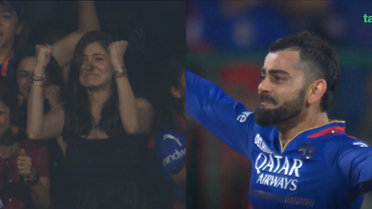 Anushka Sharma gets teary-eyed as Virat Kohli's RCB makes it to IPL play-offs after defeating CSK, watch