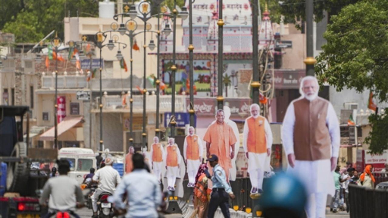 Ayodhya decked ahead of PM Modi's roadshow for Lok Sabha Elections 2024