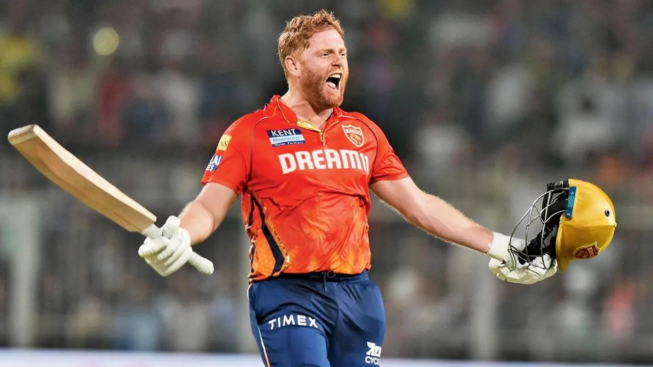 Punjab Kings opening batsman Jonny Bairstow is the third player on the list. Facing 48 balls against Kolkata Knight Riders, Bairstow smashed an unbeaten 108 runs including 8 fours and 9 sixes