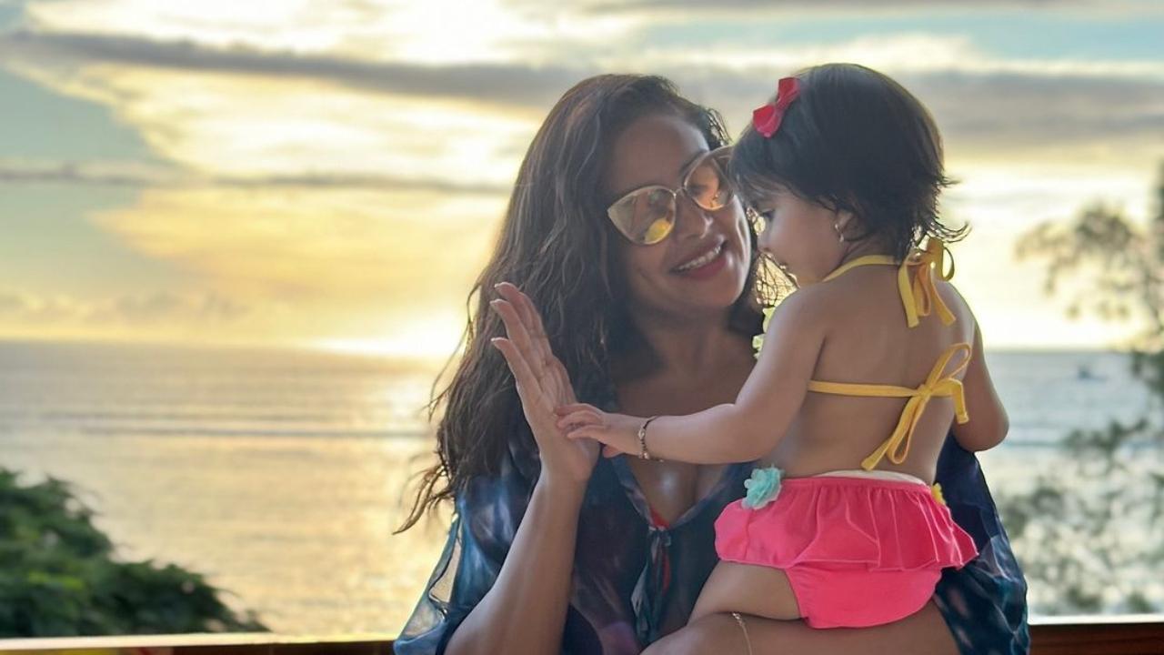 Bipasha Basu shares her first-ever picture with daughter Devi