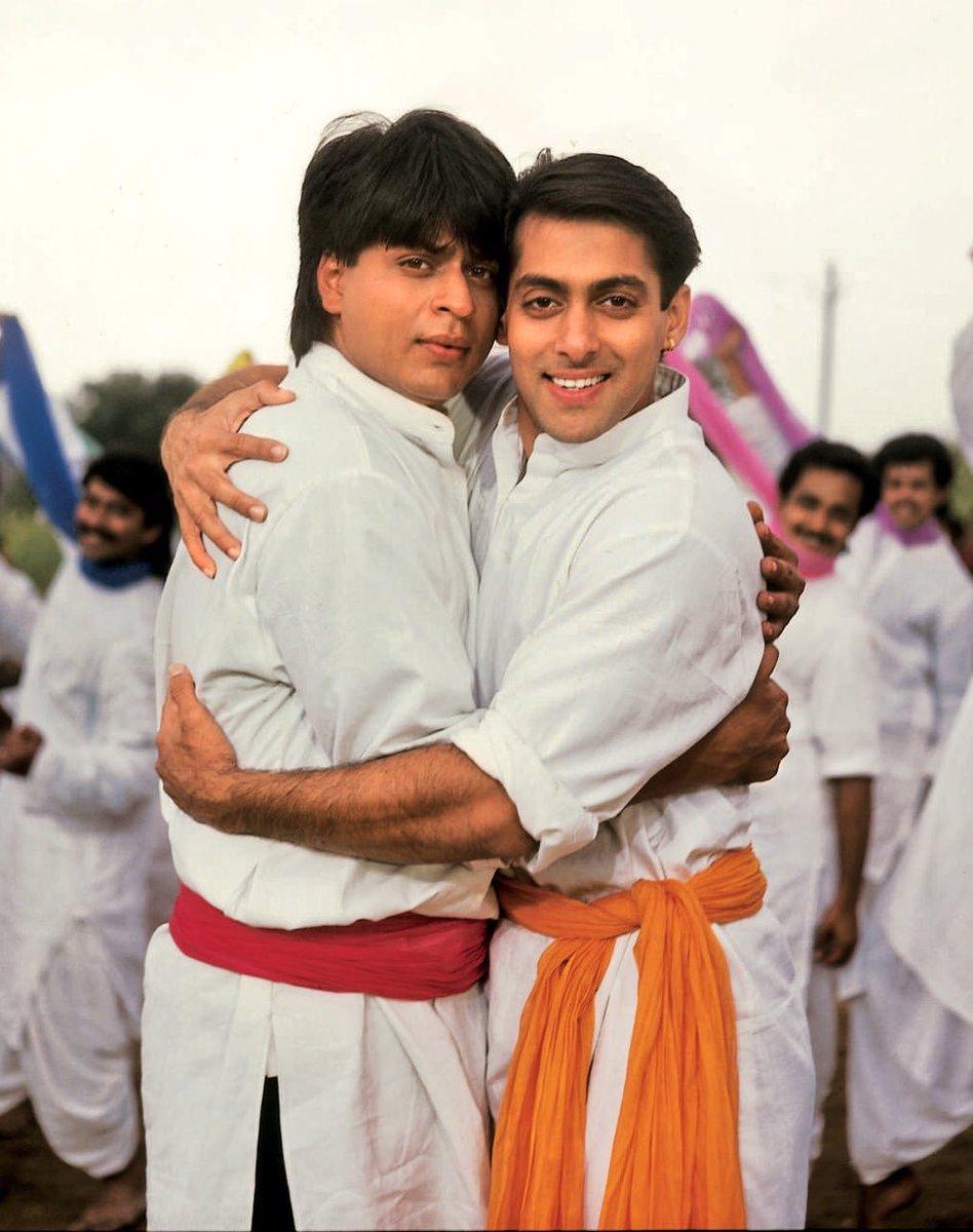 Shah Rukh Khan and Salman Khan in 'Karan and Arjun' are the definition of legendary