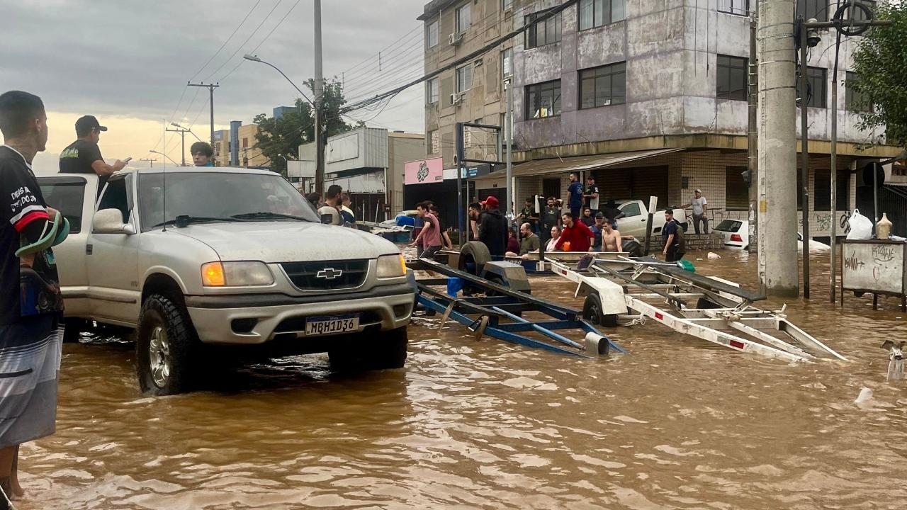 This year, the impacts of El Nino have been particularly dramatic, with a historic drought in the Amazon. Scientists say extreme weather is happening more frequently due to human-caused climate change