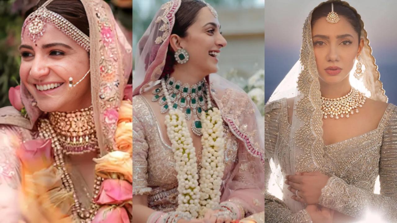 Putting the red on hold! How celebrity brides made pastels popular 