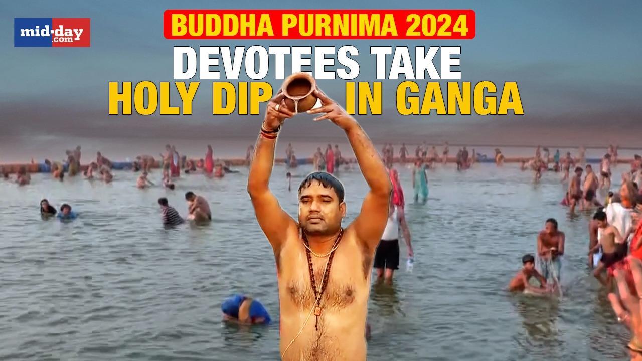 Buddha Purnima 2024: Thousands Of Devotees Take Holy Dip In Ganga 