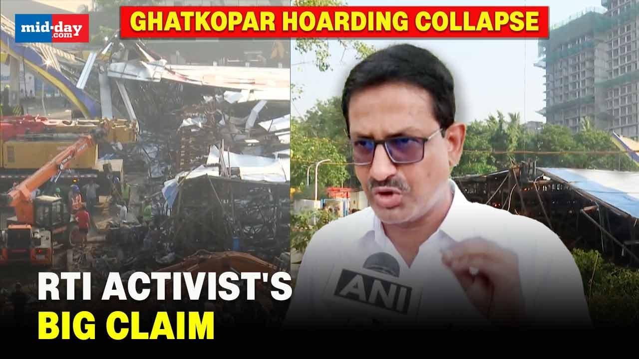 Ghatkopar Hoarding Collapse: RTI Activist Anil Galgali Blames Mafia 