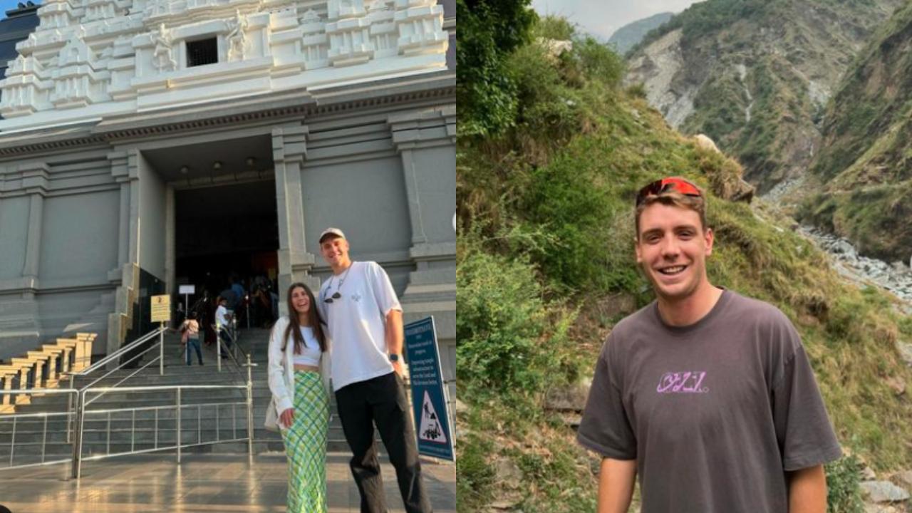 Cameron Green
Royal Challengers Bengaluru all-rounder Cameron Green visited the ISKCON Temple in Bengaluru. He also hiked in the mountains of Dharmashala during the IPL 2024 campaign