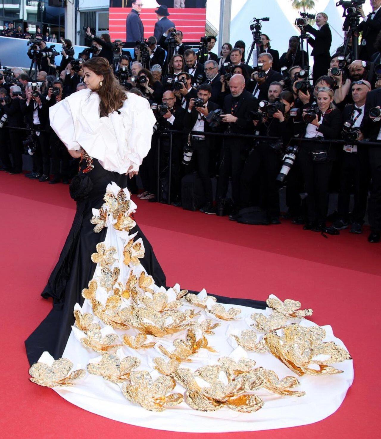 The actor, renowned for her elegance and style, graced the red carpet at the 77th Cannes Film Festival on May 16, mesmerising onlookers with her enchanting presence