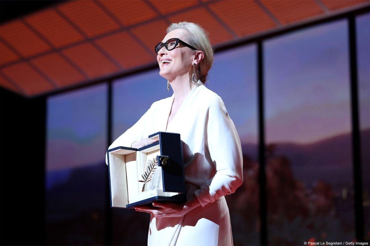 Legendary actor Meryl Streep was awarded an honorary Palme d'Or during the opening ceremony of the 77th Cannes Film Festival on Tuesday night