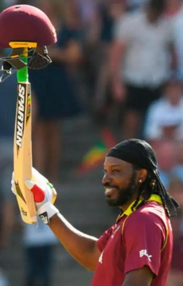 West Indies legend Chris Gayle has 965 runs in T20 World Cups and is the third player on the list