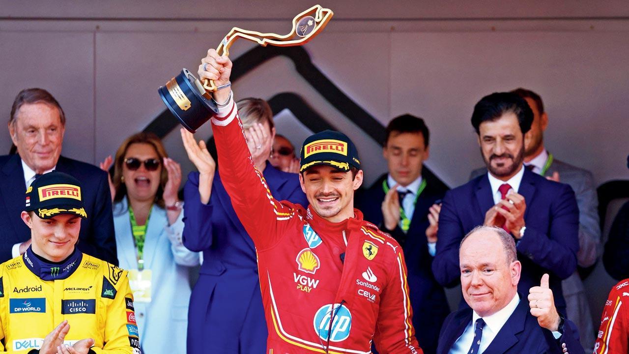 Means a lot: Ferrari’s Leclerc on winning first home GP