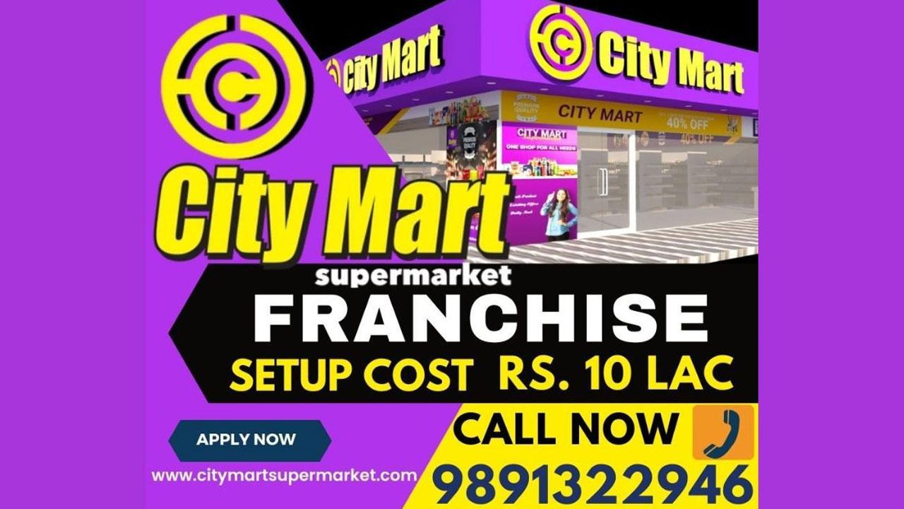 City Mart: India's Fastest-Growing Grocery Chain Offers Country-Wide Franchise Opportunities