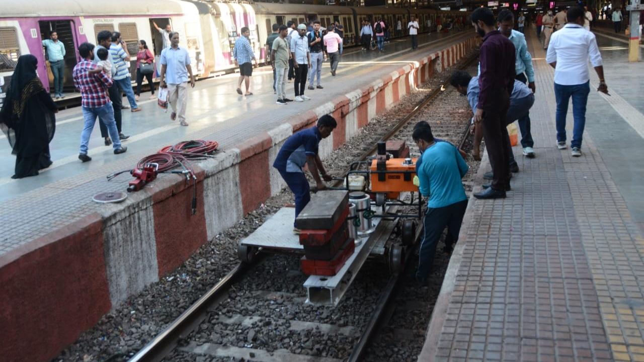 On Monday, a harbour-line Mumbai local train had derailed near the CSMT station. Nobody was injured in the incident. Services on the line were affected for some hours