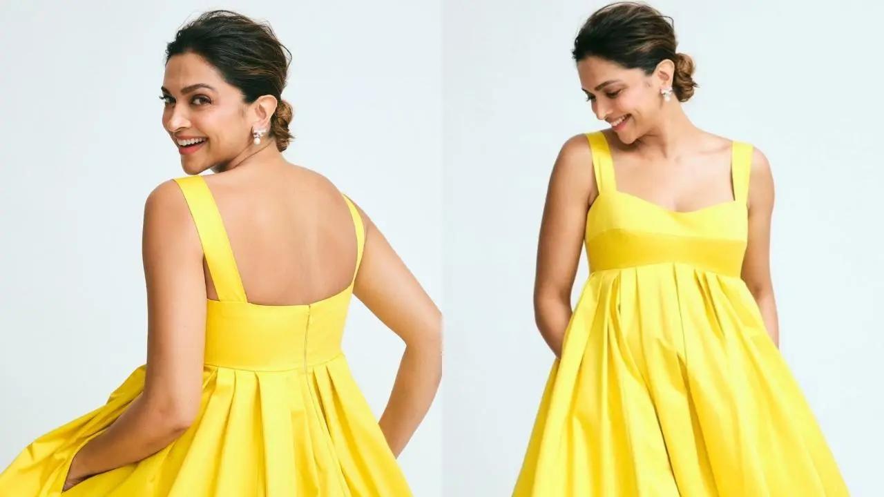 Deepika Padukone went live on Instagram and also attended an event in the city in a bright yellow dress. She flaunted her pregnancy glow as she promoted her skincare brand. Read More