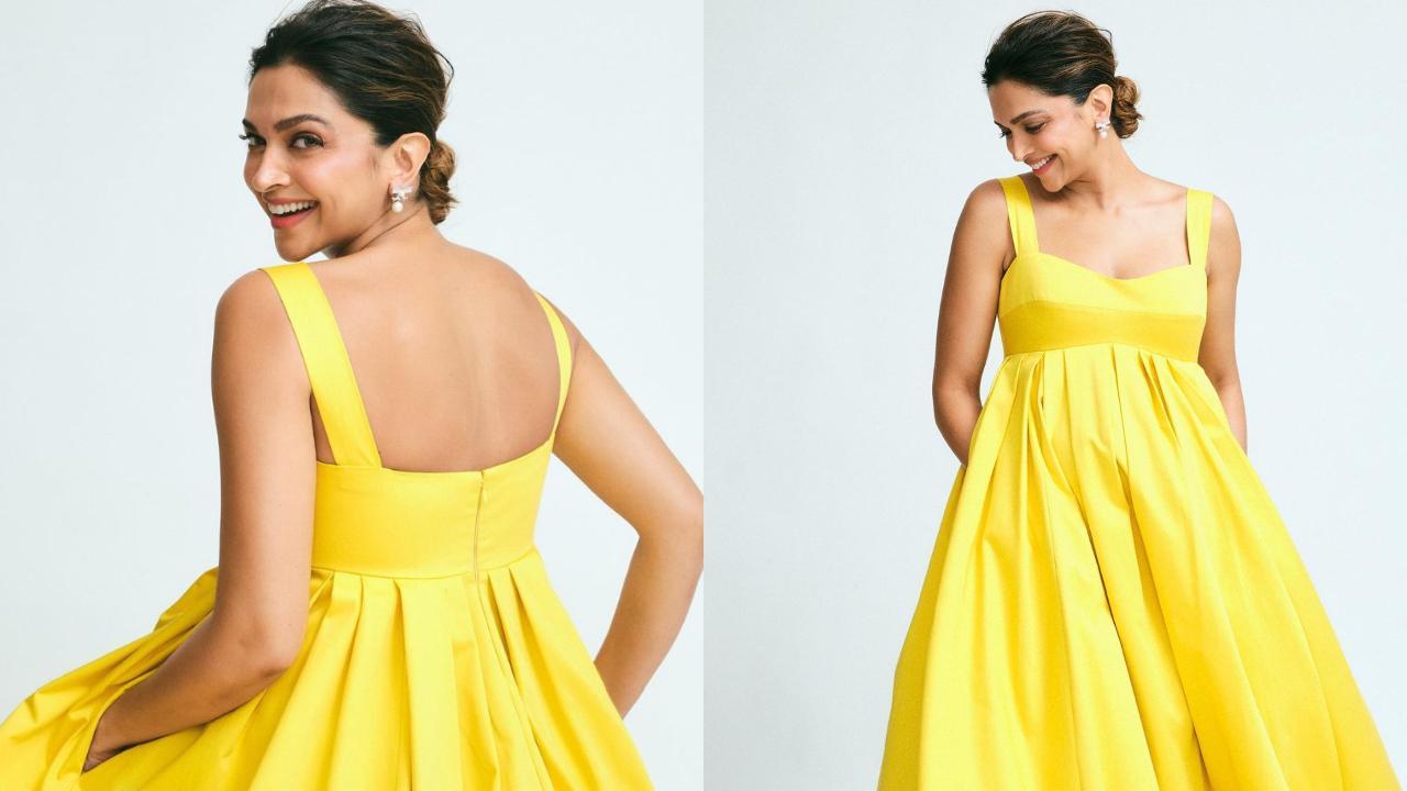Mom-to-be Deepika Padukone’s yellow maternity dress sold for Rs 34,000