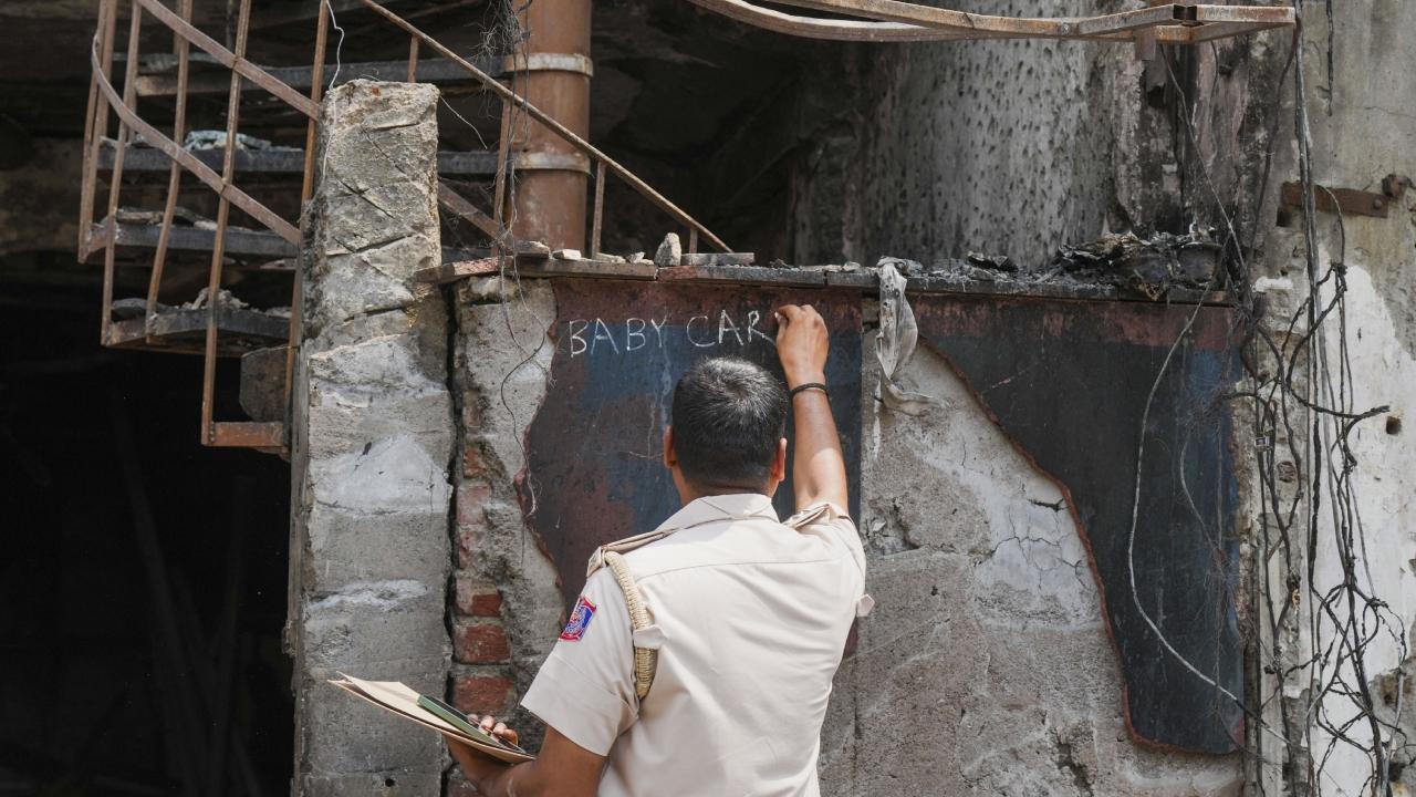 A massive fire broke out on Saturday night at Baby Care New Born Child Hospital in east Delhi's Vivek Vihar that was allegedly operating illegally with an 